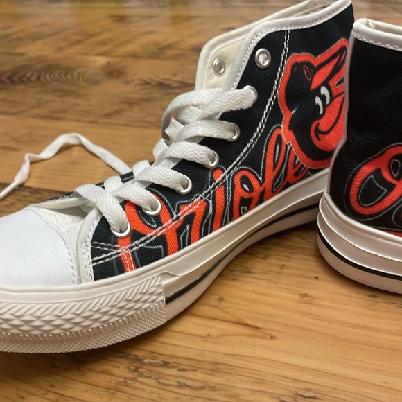 Baltimore orioles high top canvas size 6 - Picture 2 of 5